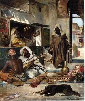 Arab or Arabic people and life. Orientalism oil paintings 559, unknow artist